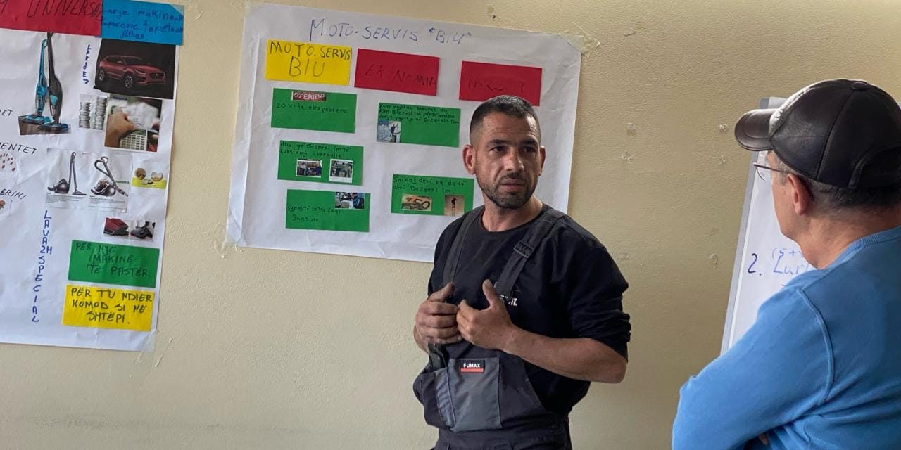 Fuqizimi ekonomik i komuniteteve rome/egjiptiane përmes programit të vetëpunësimit