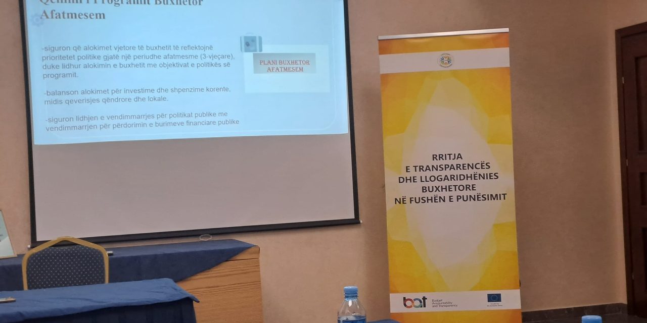 Transparencë dhe llogaridhënie buxhetore në sektorin e punësimit gjatë hartimit të PBA 2025–2027